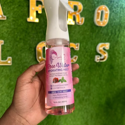 organic rose water hydrating mist