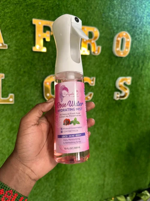 organic rose water hydrating mist