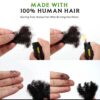 Afrokinky Human Hair (4c, 50g and 100g)