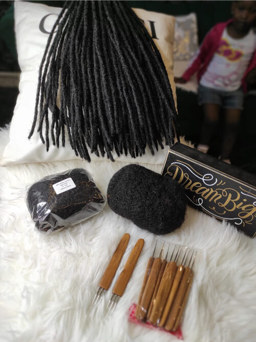 Crochet hooks (wooden handle)