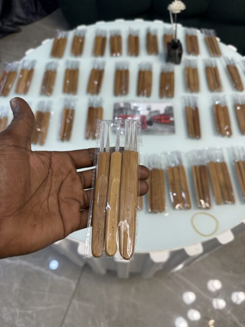 Crochet hooks (wooden handle)